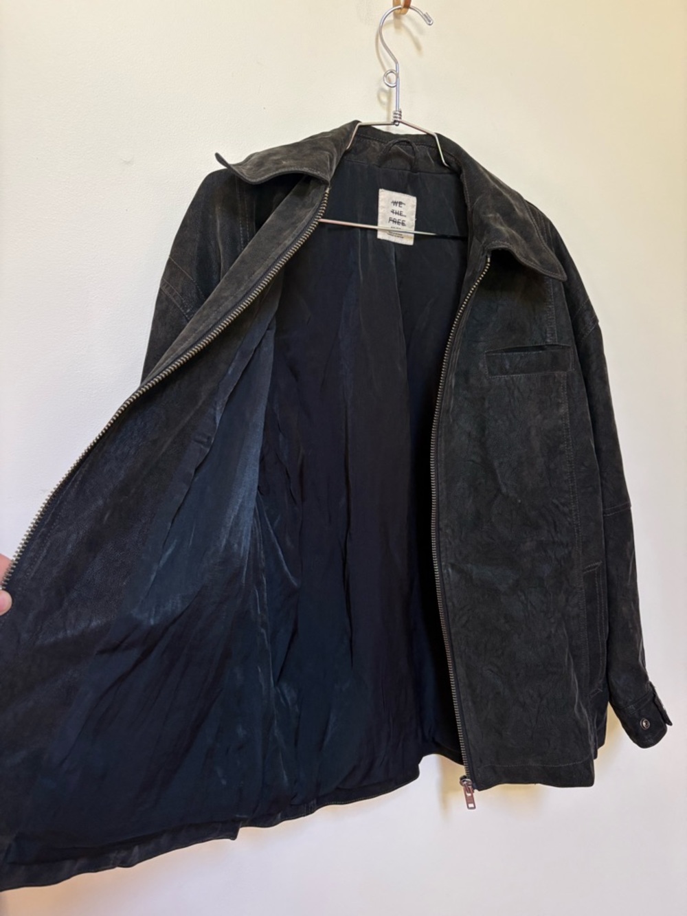 NWOT Free People We The Free Sloane Vegan Suede Jacket Size XS - Picture 14 of 16
